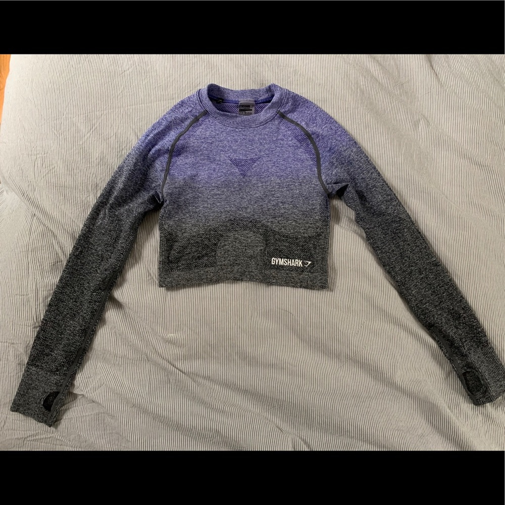 Gymshark ombré crop top